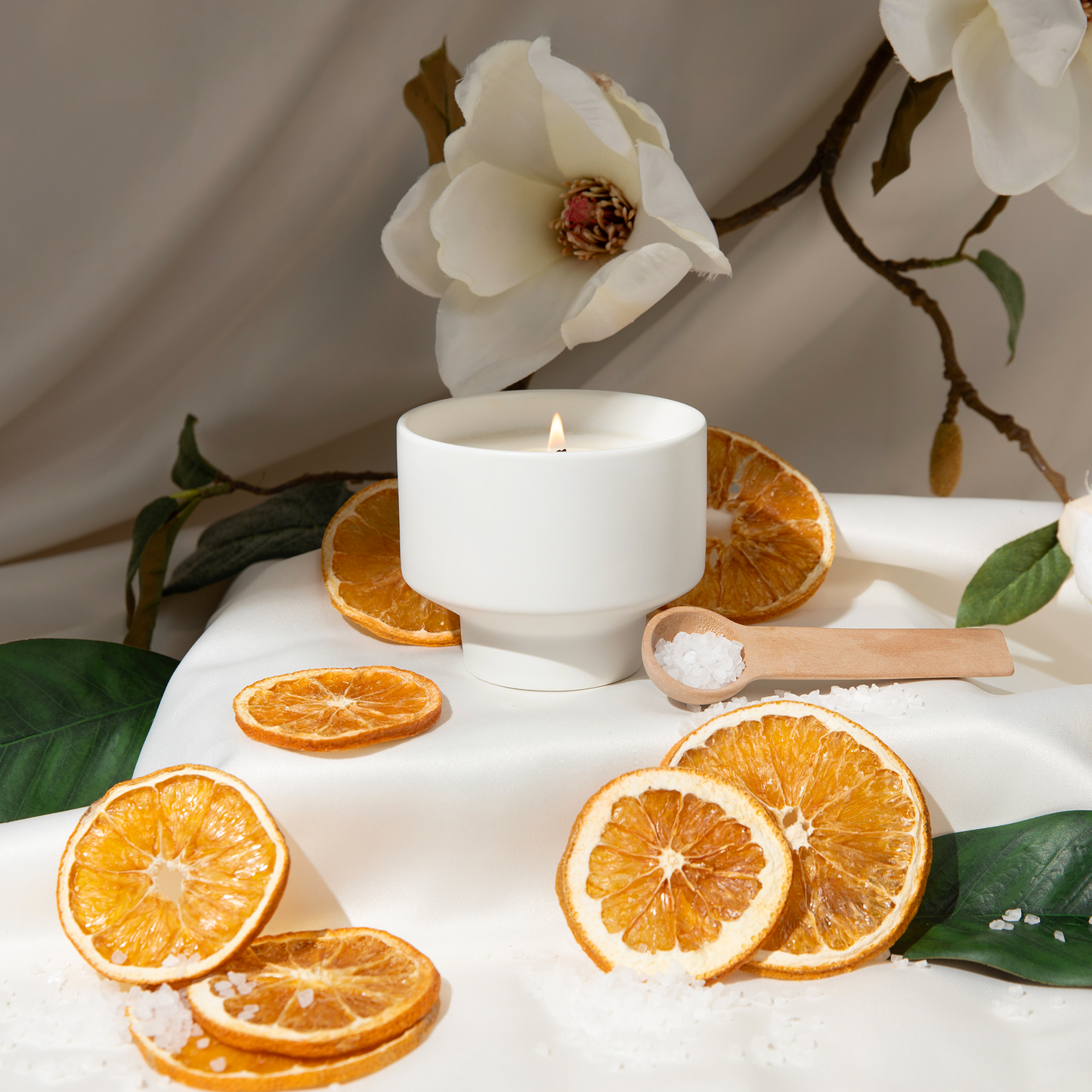 Orange Groves on the French Riviera Candle