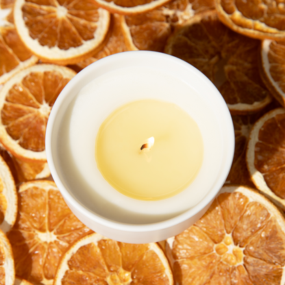 Orange Groves on the French Riviera Candle
